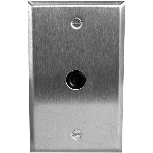 Speco CVC675T HD-TVI Discreet Color In-Wall Camera, 3.6mm Lens, Stainless Steel