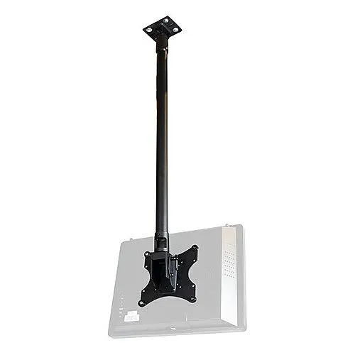 ViewZ VZ-CMKIT-02 VESA Ceiling Mounting Fead for 23" to 32" CCTV and Video Wall Monitors including VZ-CM-T Tilt Ceiling Plate, VZ-CM-V1 VESA Mounting Head and VZ-CM-P36 Pole Mount