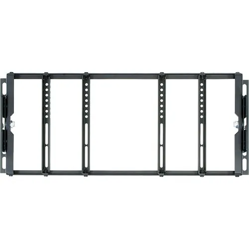 ViewZ VZ-RMK08 Universal 19" Rack Mount Kit for 8" to 24" LCD Monitors, Black