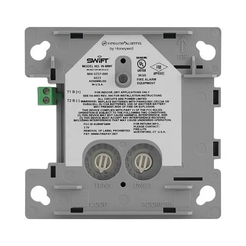 Fire-Lite W-MMF SWIFT Wireless Monitor Module, Includes CR-123A Batteries