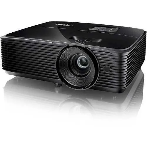 Optoma W400LVe Bright WXGA Projector, 4000 ANSI Lumens, Black