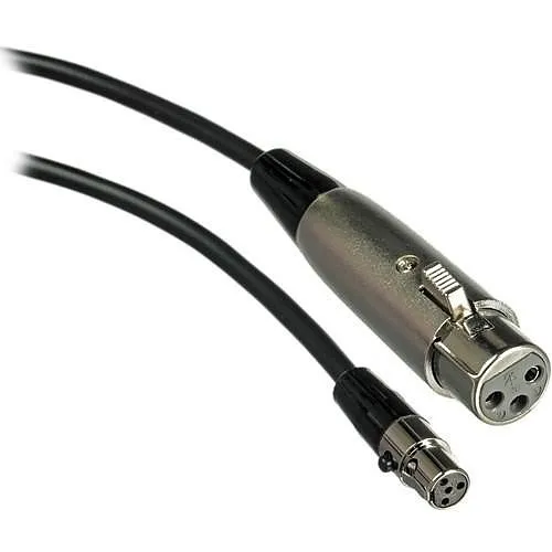 Shure WA310 4' Microphone Cable, Black
