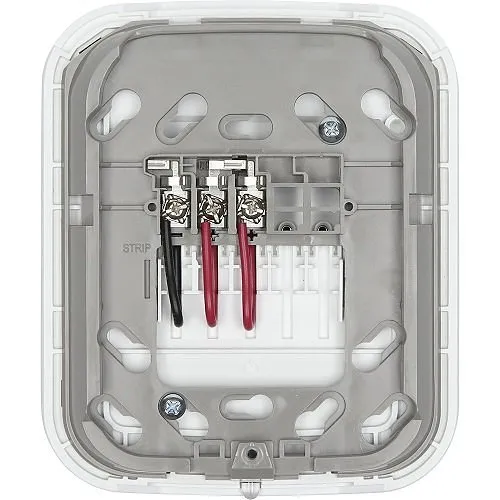 System Sensor WAV-WL SWIFT Wall Mount AV Base for L-Series AV Devices, White