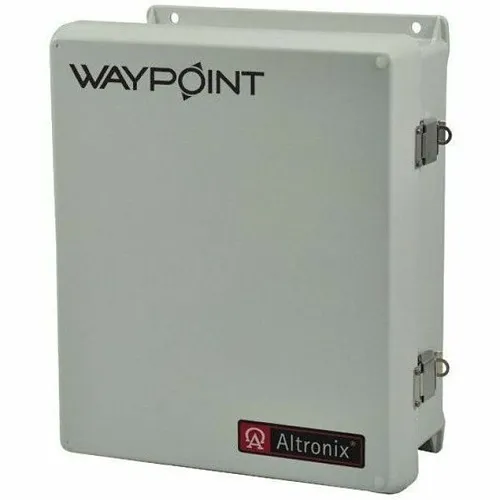 Altronix WAYPOINT1012V Power Suppy / Charger, Outdoor, Single Output 12VDC at 10A, 230VAC, WP3 Enclosure