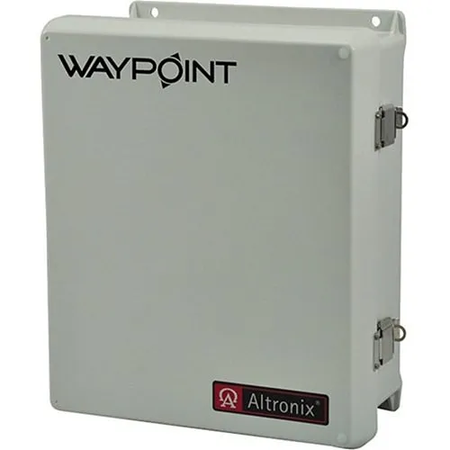 Altronix WAYPOINT102 Outdoor DC Power Supply Charger, 12VDC at 10A, 115VAC, WP3 Enclosure