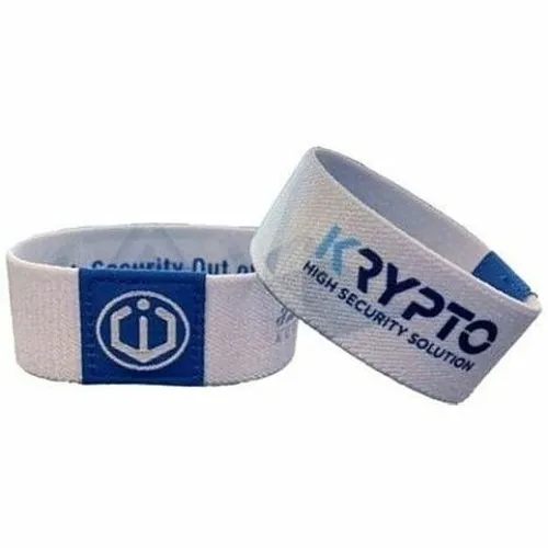 CDVI WB-EV2M Mifare DESFire EV2 4K Medium Elastic Wristband, 25-Pack