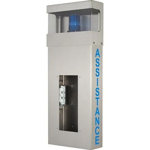 Aiphone WB-HA Wall Box with Hooded Light and Assistance Lettering