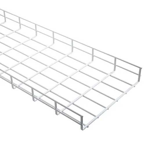 nVent CADDY WBT4X18 S WH WBT Performance Cable Tray, Shaped 4"x18"x118", White