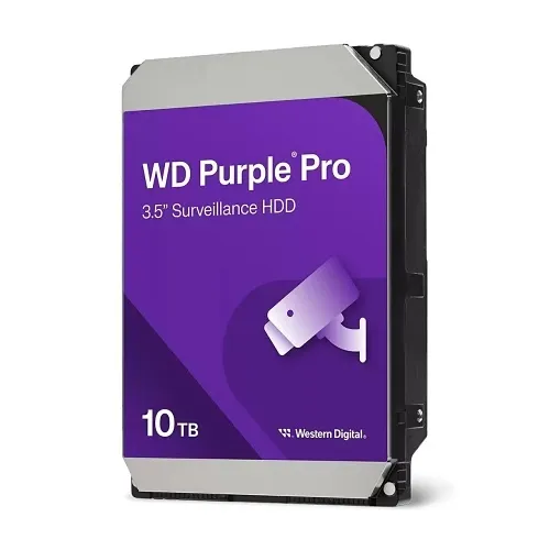 WD WD101PURP-10PK Hard Disk Drive, 10TB Purple Pro, 10-Pack