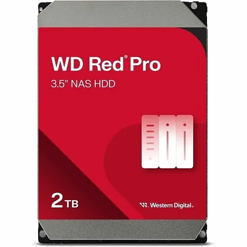 WD WD2002FFSX Hard Disk Drive, 2TB Red Pro Nas Hard Drive