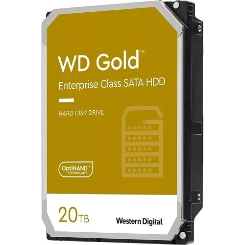 WD WD201KRYZ Gold Enterprise Class SATA 20TB Hard Disk Drive, 7200 RPM, 512MB Cache
