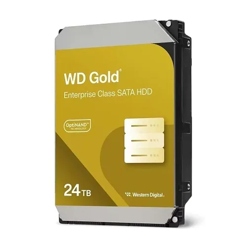 Western Digital WD241KRYZ Gold Series 24TB Enterprise Class SATA HDD, 3.5", 7200 RPM