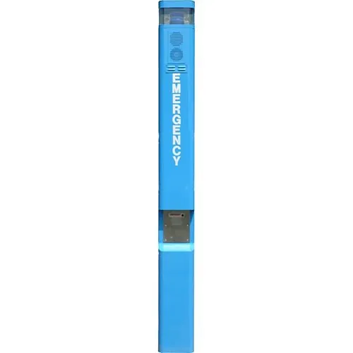 Talkaphone WEBS-MT/R-OP4 WEBS-MT/R Series Tower Mount with LED Blue Light