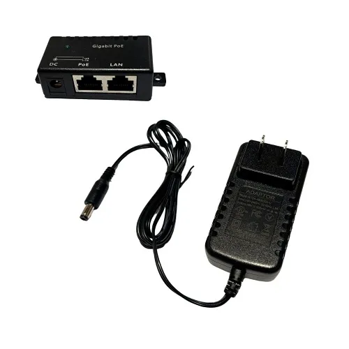 KBC Networks WES5-PK Bundled Power Kit With PoE Injector Power Supply, 15A, 250V