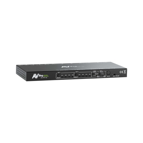 AV Pro Edge AC-MX-42 4x2 HDMI Matrix Switcher, 4K60, HDR, HDCP 2.2