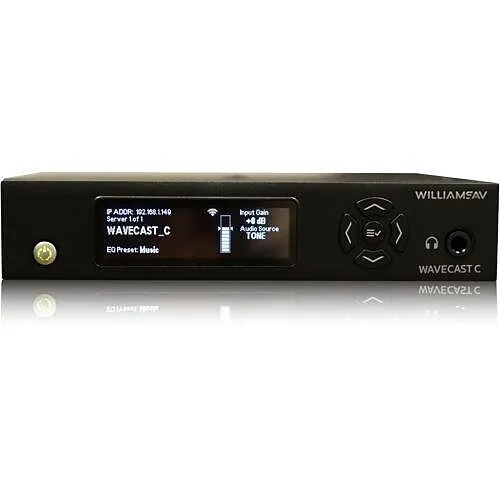 Williams AV WF T5CD-00 Wavecast Single Channel Audio Streaming Over Wi-Fi