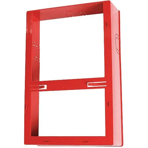 Edwards Signaling WG4RTS Genesis WG4 Series Surface Skirt, Red