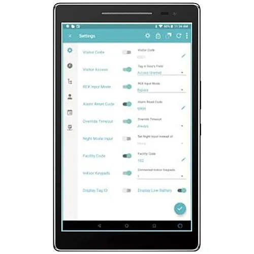 Securitas WGB-MGR-1000 WanderGuard BLUE Manager with Application, Tablet Charger and Cover