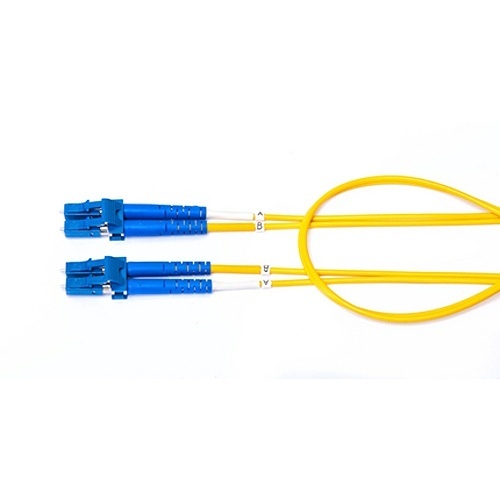 Belden FPSLDLD005M OS2 FiberExpress Patch Cord, LC Duplex to LC Duplex, 5m, Yellow
