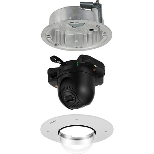 Hanwha XND-6081FZ Wisenet X-Plus 2MP Flush-Mount Indoor Dome Camera, 2.8-12mm Varifocal Lens