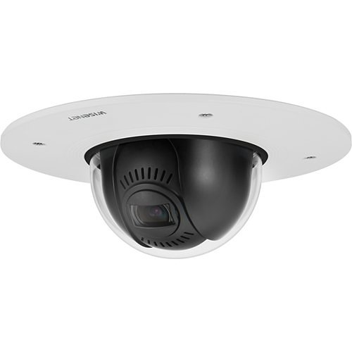 Hanwha XND-6081FZ Wisenet X-Plus 2MP Flush-Mount Indoor Dome Camera, 2.8-12mm Varifocal Lens