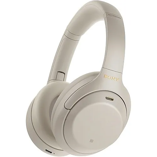 Sony WH1000XM4/S WH Series Wireless Noise-Canceling Over-Ear Headphones, Silver