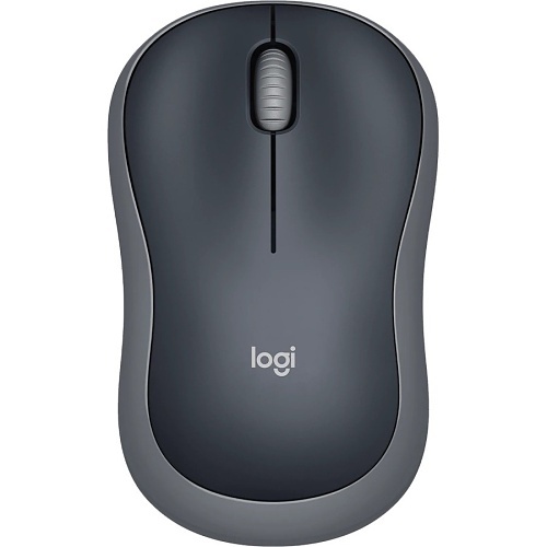 Logitech M185 Wireless Mouse, Gray