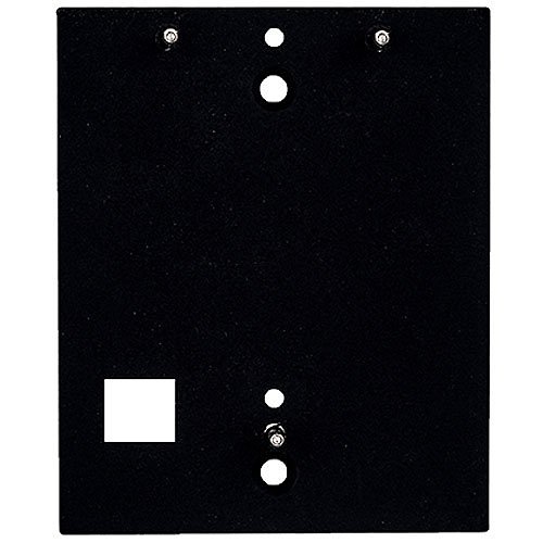 2N 01293-001 IP and LTE Verso 1-Module Backplate, Black