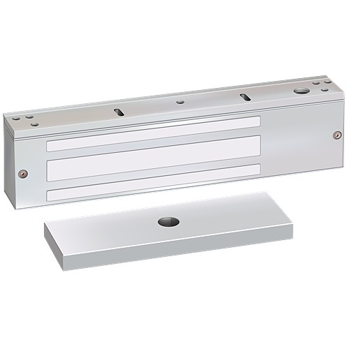 SDC 1511VDBT 1500 Series Single EMLock with Door Position Sensor, Magnetic Bond Sensor, and Adjustable Timer, Aluminum