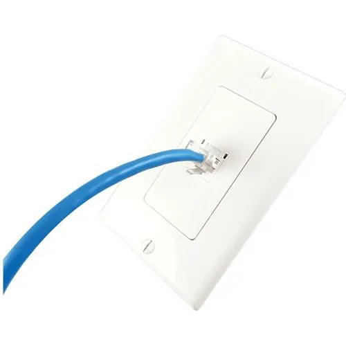 Primex 125-0952-WT Modular Wall Plate Decorative Insert, 2-port, White