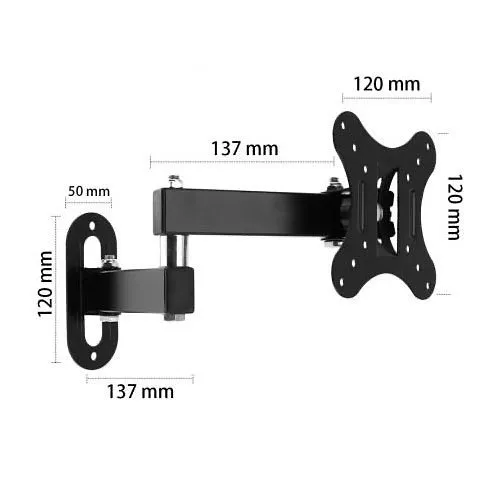 ToteVision WM-302 4-Way VESA Wall Mount with Swing Arm