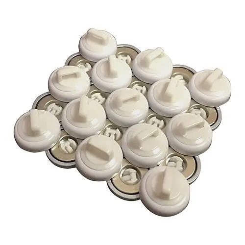 Altronix WM25 Magnetic Cable Tie Mounts, 25-Pack