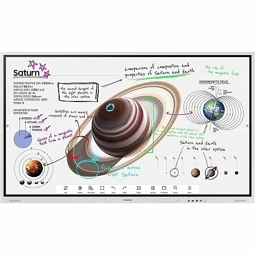 Samsung WM75B 75" WMB Series Flip Pro UHD 4K Interactive Touchscreen