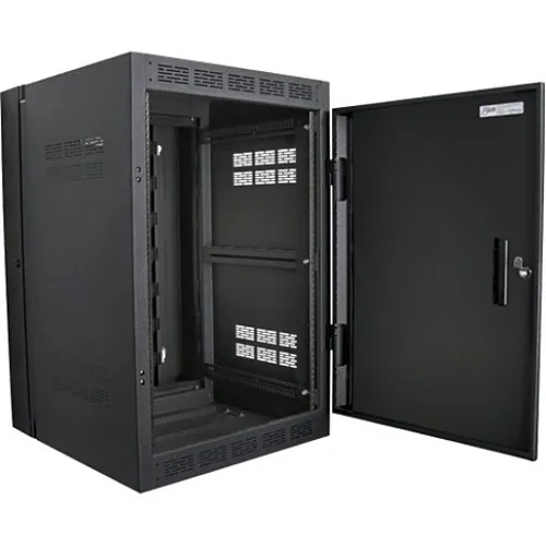 AtlasIED WMA16-23 16RU High Strength Wall Cabinet with Adjustable Rails, 23.5" Deep