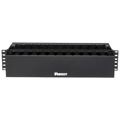 Panduit WMP1E Horizontal Wired Manager Front and Rear