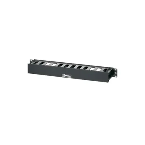 Panduit WMPFSE PatchLink Horizontal Single-Sided Manager, 1RU, 3.7"