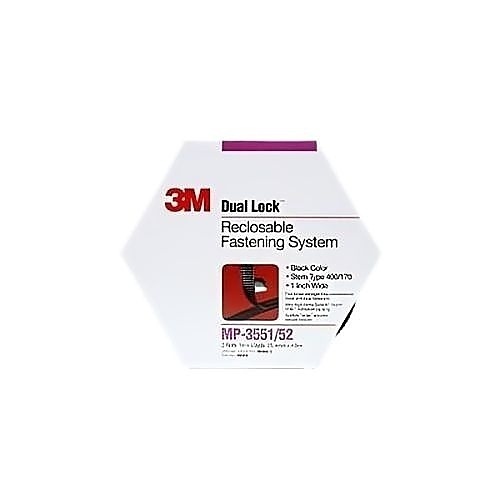 3M MP3551/MP3552 Double-Sided Tape, Dual Lock Reclosable Fastener