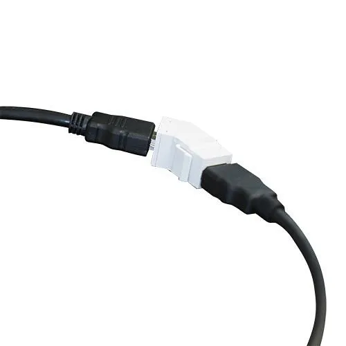 On-Q WP1234WHV1A HDMI Keystone Insert White