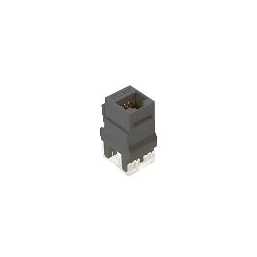 On-Q WP3450GY CAT5E Keystone Connector, 20m, Gray