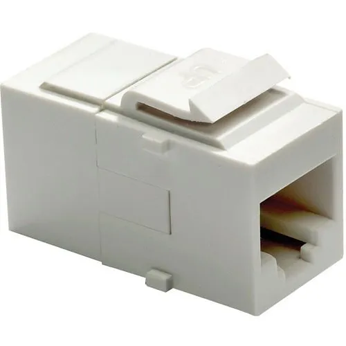 On-Q WP3452WHV1 CAT6 RJ45 Coupler Keystone Insert, White