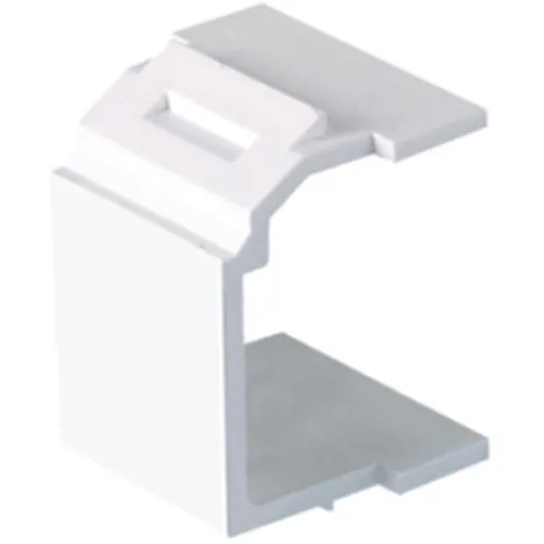 On-Q WP3455LA Blank Keystone Inserts, 10-Pack, Light Almond