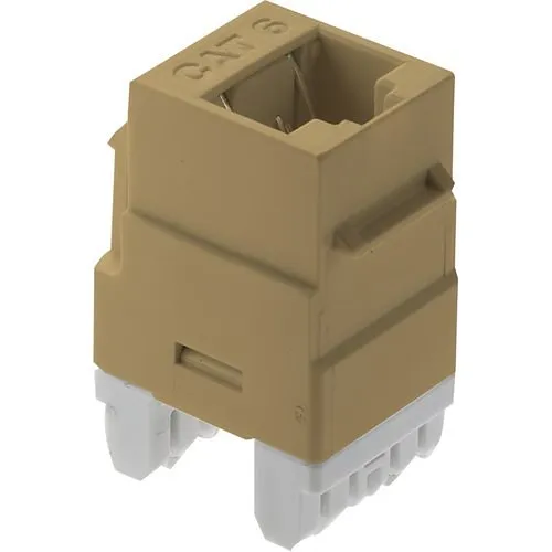 On-Q WP3460IV RJ45 CAT6 Keystone Insert, Ivory