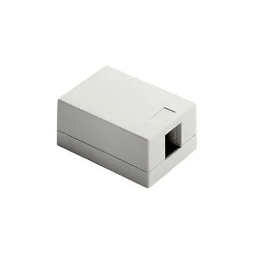 On-Q WP3501-IV 1-Port Surface Mount Box, Ivory