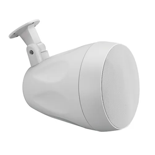 Beale Street WP4VW-BSC 4" Indoor Outdoor On-Wall Pendant Speaker, 20W, 83 dB, IP66, White