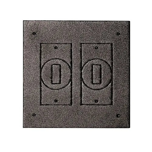 Pass & Seymour WPGAS101 Wall Plate, 2-Gang Multi-Use Gasket, Pack of Two