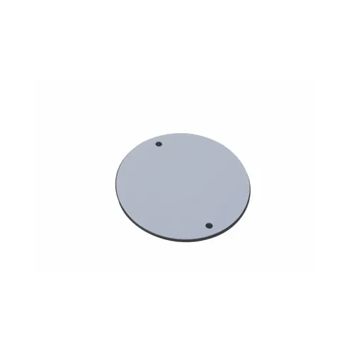 Pass & Seymour WPRB1 Wallplate Cover Round Blank with Gasket
