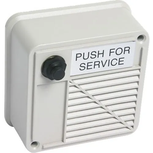 AtlasIED WPVT-4SN Outdoor Surface Mount for Intercom Stations with Compression Driver and Call Switch, 15W 25V
