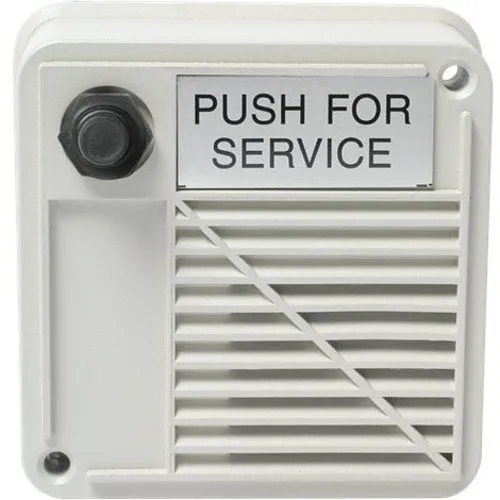 AtlasIED WPVT-6SN Outdoor Surface Mount for Intercom Stations with Compression Driver and Call Switch, 2W 25V