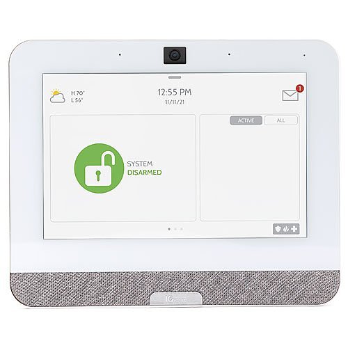 IQ IQP4003 IQ Panel Security/Home Automation Control Panel (Verizon), PowerG 345MHz, 7" All-in-One Touchscreen, White
