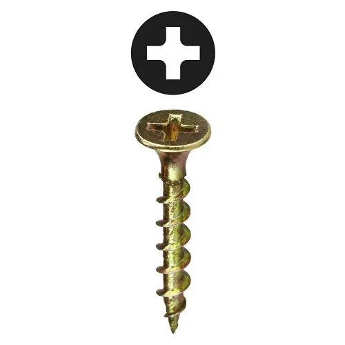 Dottie WR6214 Screws Drywall Phillips X 1/4in Pack 100